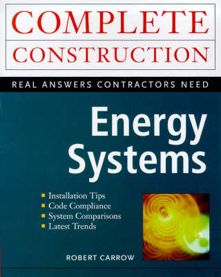 Energy Systems for Residential Buildings - Robert S. Carrow