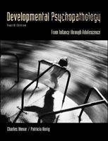 Developmental Psychopathology - Charles Wenar, Patricia Kerig