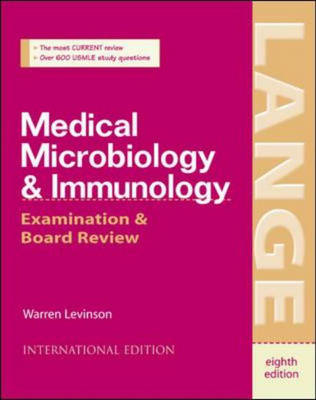 Medical Microbiology and Immunology - Warren Levinson