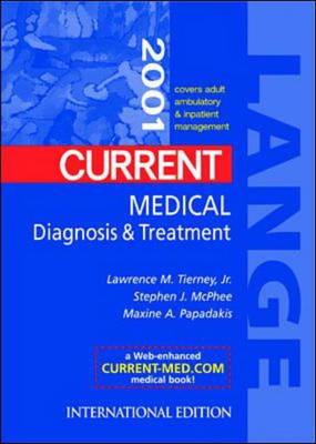 Current Medical Diagagnosis Treatment 2001 -  Tierney