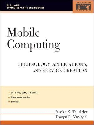 Mobile Computing - Asoke K Talukder, Roopa Yavagal