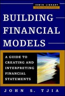 Building Financial Models - John Tjia