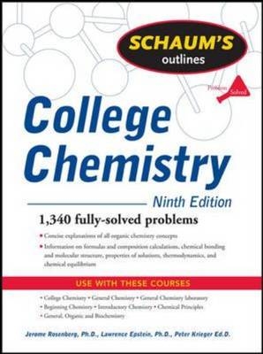 Schaum's Outline of College Chemistry, 9ed - Jerome Rosenberg, Lawrence Epstein, Peter Krieger