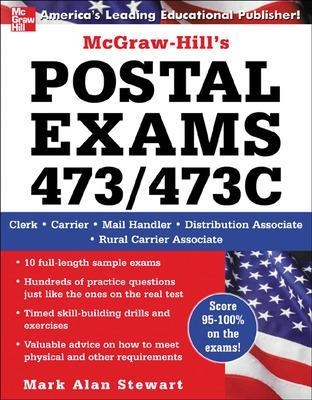 McGraw-Hill's Postal Exams 473/473C - Mark Alan Stewart