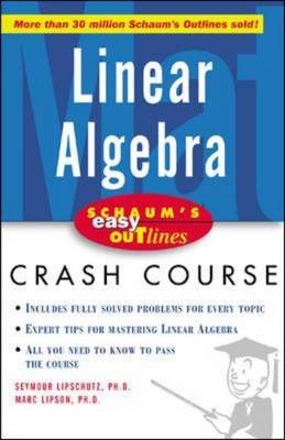 Schaum's Easy Outline of Linear Algebra - Seymour Lipschutz, Marc Lipson