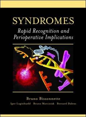 Syndromes: Rapid Recognition and Perioperative Implications - Bruno Bissonnette, Igor Luginbuehl, Bruno Marciniak, Bernard Dalens