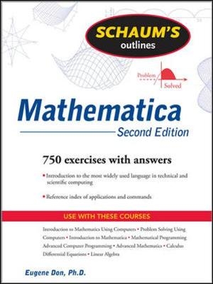 Schaum's Outline of Mathematica, Second Edition - Eugene Don