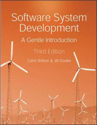 Software Sytems Development - Carol Britton, Jill Doake