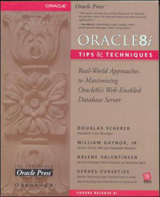 Oracle 8i Tips and Techniques - Douglas Scherer