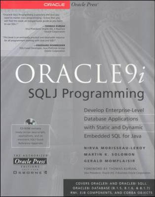 Oracle9i SQLJ Programming - Nirva Morisseau-Leroy, Martin Solomon, Gerald Momplaisir