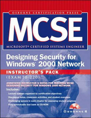 MCSE Designing Security for Windows 2000, Instructors Pack - Donald Fisher