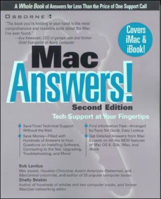 Mac Answers! - Bob Levitus, Shelly Brisbin