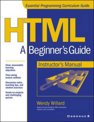 Instructor's Manual: Im Html Begineer's Gde Instructors Man -  Willard