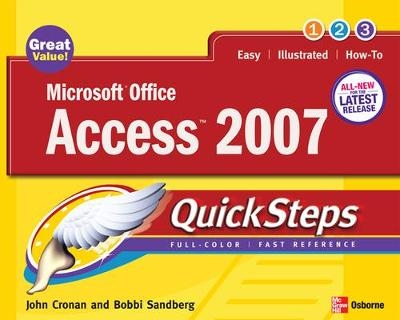 Microsoft Office Access 2007 QuickSteps - John Cronan