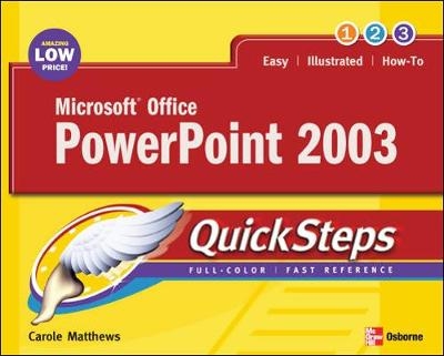 Microsoft Office PowerPoint 2003 QuickSteps - Carole Matthews