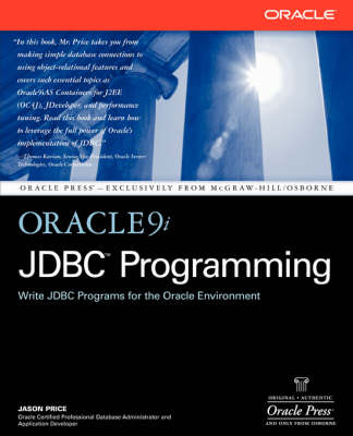 Oracle9i JDBC Programming - Jason Price