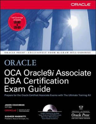 OCA Oracle9i Associate DBA Certification Exam Guide - Jason Couchman, Sudheer Marisetti