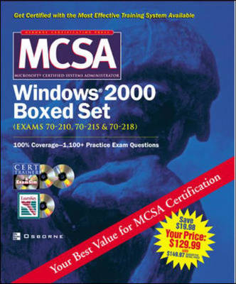 MCSA Windows(R) 2000 Boxed Set (Exams 70-210, 70-215,70-218) - Alan Simpson, Inc. Syngress Media