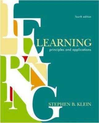 Learning - Stephen B. Klein