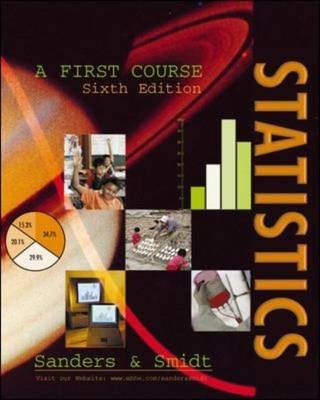 Statistics: A First Course with Data CD - Donald Sanders, Robert Smidt