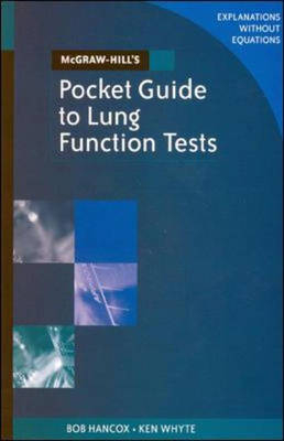 Pocket Guide to Lung Function Tests - Bob Hancox, Ken Whyte