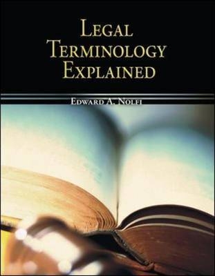 Legal Terminology Explained - Edward Nolfi