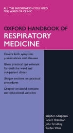 Oxford Handbook of Respiratory Medicine - Steven Chapman, Grace Robinson, John Stradling, Sophie West