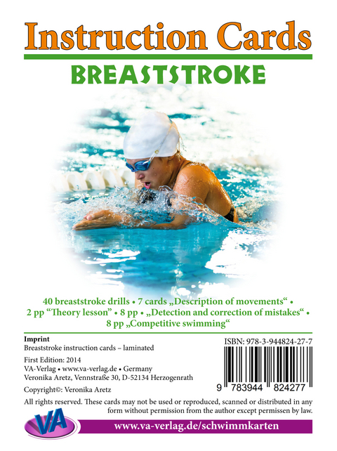 Breaststroke, unlaminated - Veronika Aretz