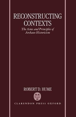 Reconstructing Contexts - Robert Hume