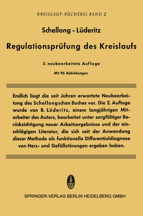 Regulationsprüfung des Kreislaufs - Fritz Schellong