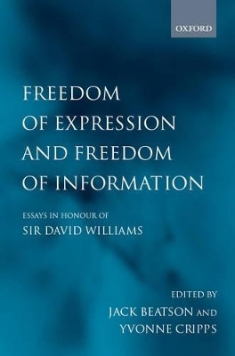 Freedom of Expression and Freedom of Information - 