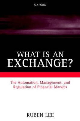 What is an Exchange? - Ruben Lee