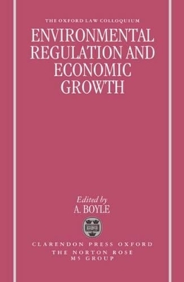 Environmental Regulation and Economic Growth - 