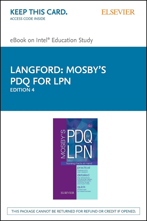 Mosby's PDQ for LPN - E-Book -  Mosby