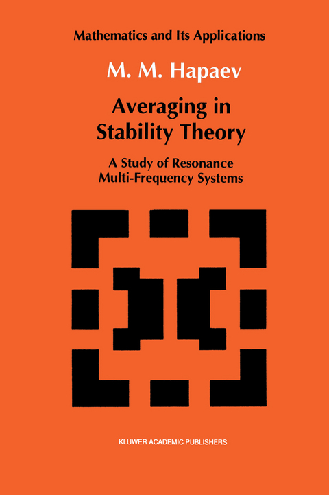 Averaging in Stability Theory - M.M. Hapaev