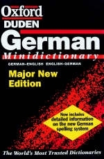 The Oxford-Duden German Minidictionary - 