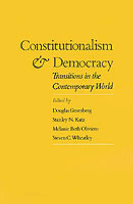 Constitutionalism and Democracy - 