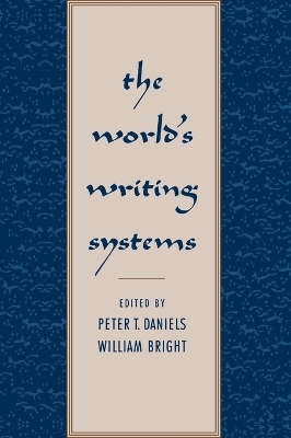 The World's Writing Systems - 