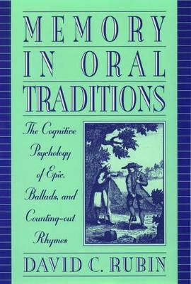 Memory in Oral Traditions - David C. Rubin