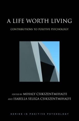 A Life Worth Living - 