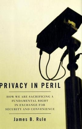 Privacy Under Pressure - James B. Rule