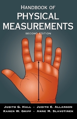 Handbook of Physical Measurements -  Hall,  Allanson,  Gripp,  Slavotinek