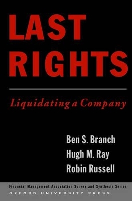 Last Rights - Ben S. Branch, Hugh M. Ray, Robin Russell