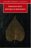 Critique of Judgement - Immanuel Kant