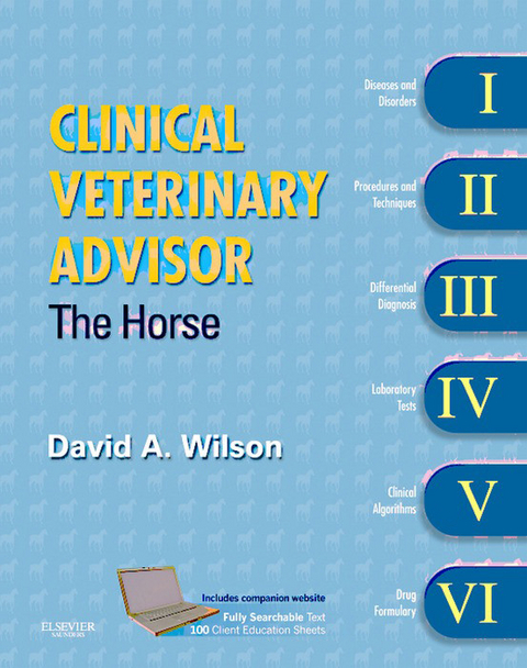 Clinical Veterinary Advisor -  DAVID WILSON