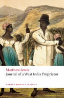 Journal of a West India Proprietor - Matthew Lewis