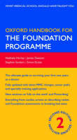 Oxford Handbook for the Foundation Programme - Nathalie Hurley, James Dawson, Stephan Sanders, Simon Eccles