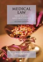 Medical Law - Emily Jackson