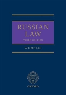 Russian Law - William Butler