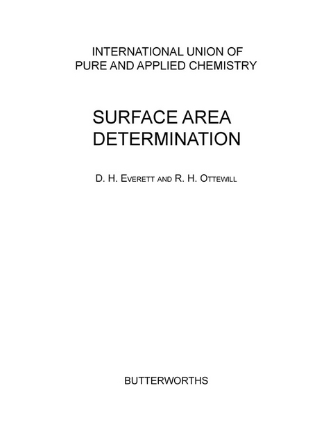 Surface Area Determination - 